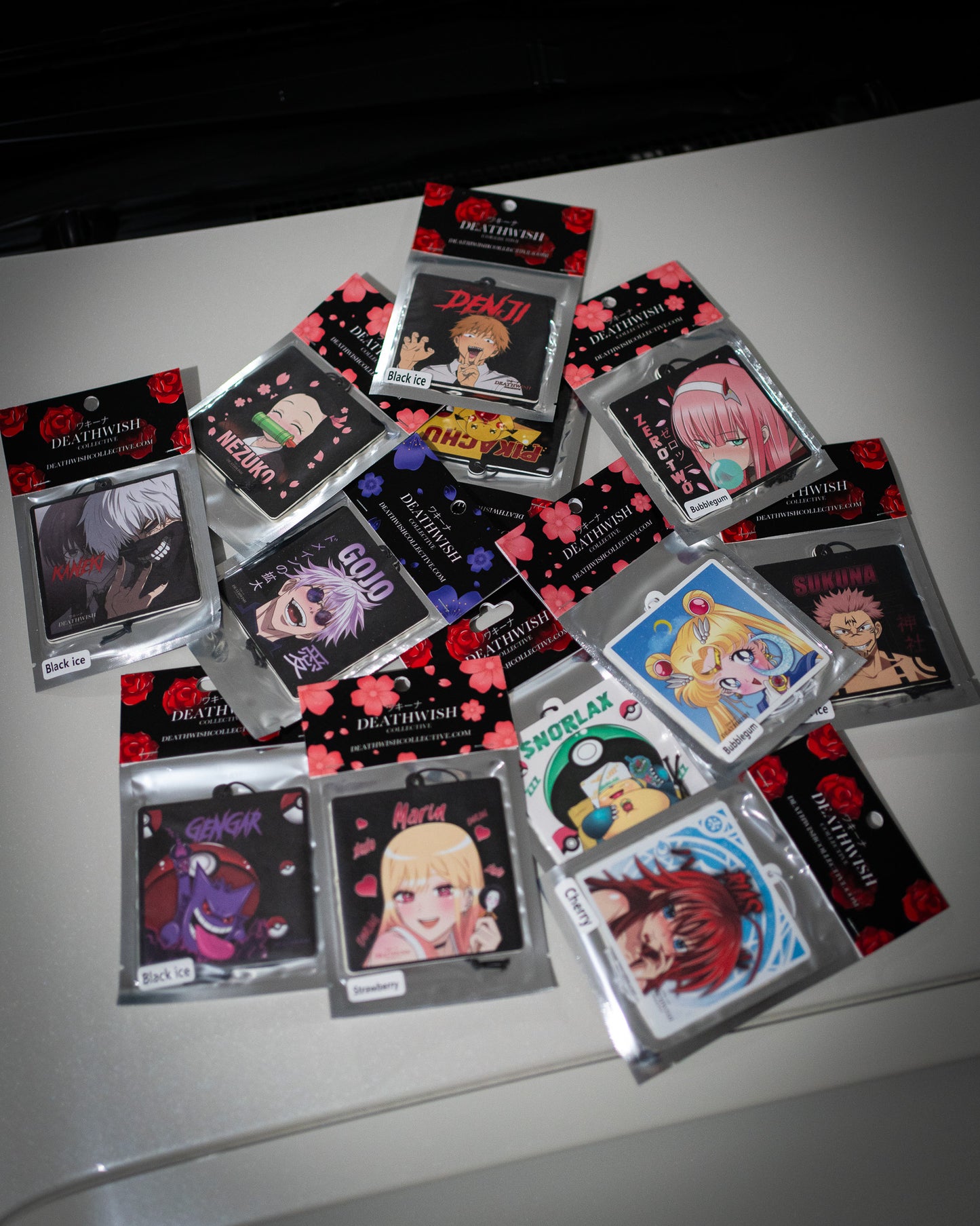 Anime Air Freshener Mystery Pack (3 Pack)