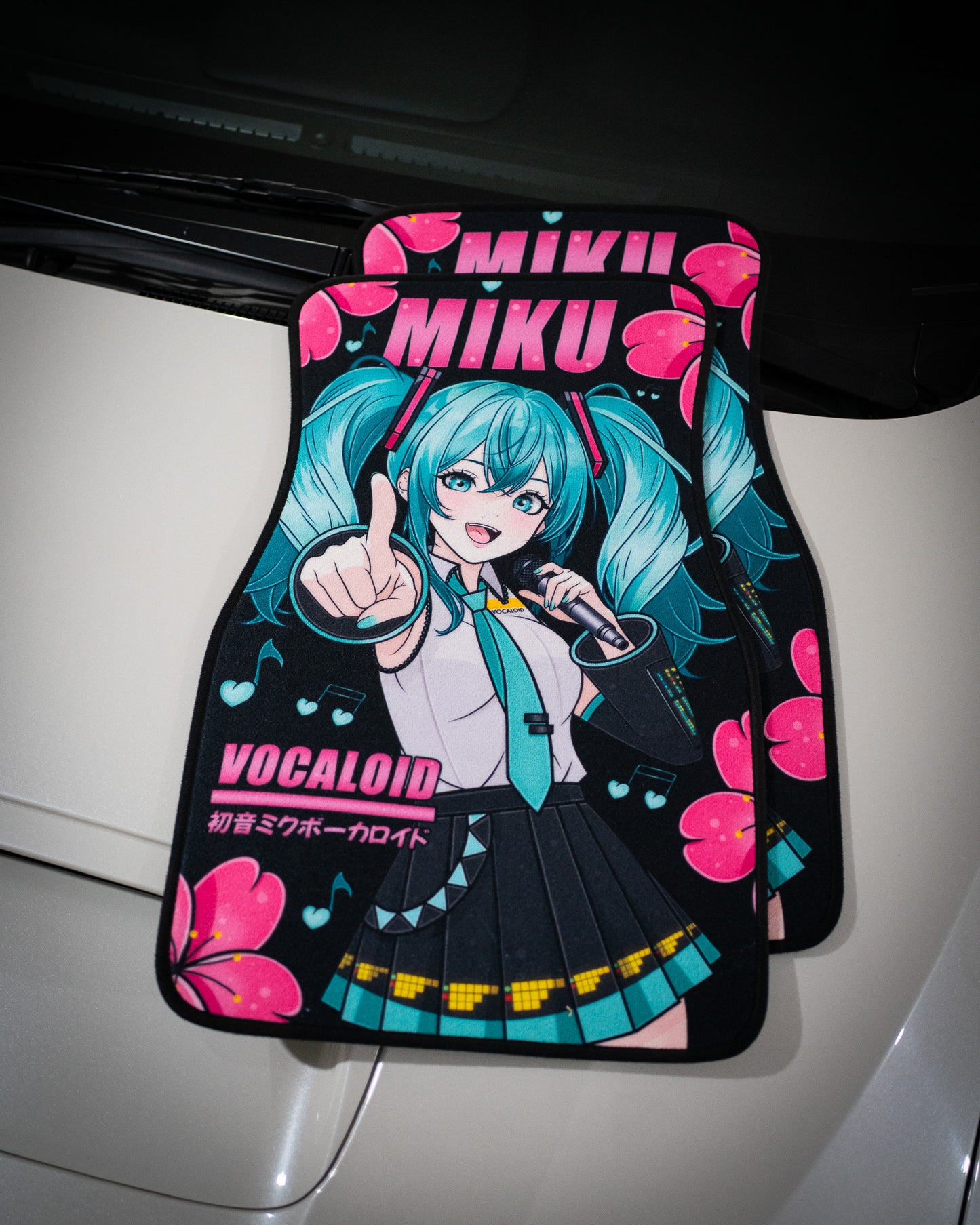 Miku Hatsune Car Mats