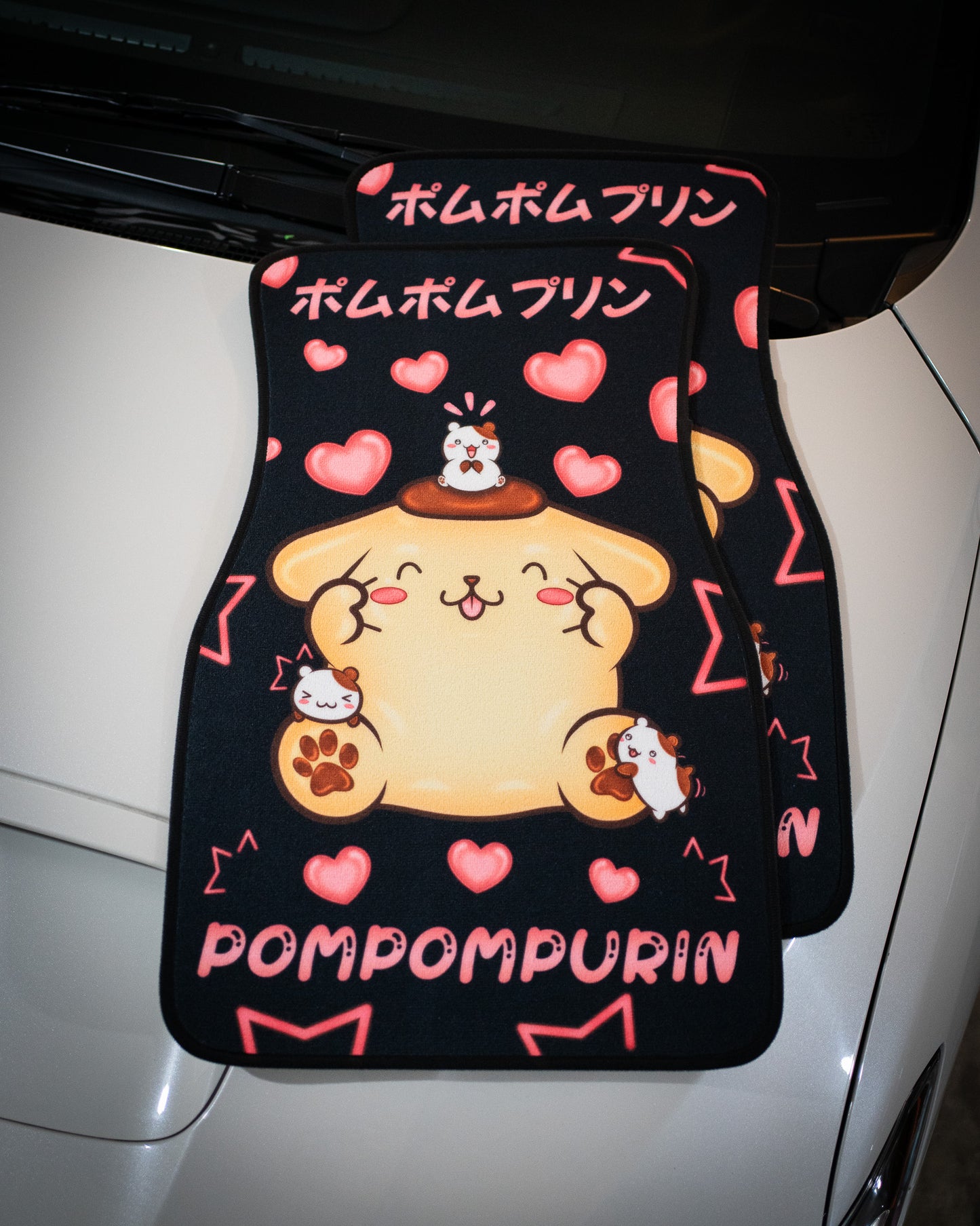 Pompompurin Car Mats
