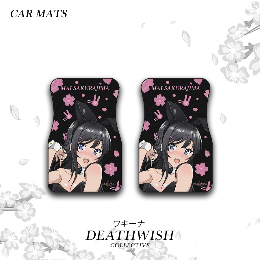 Mai Sakurajima Car Mats