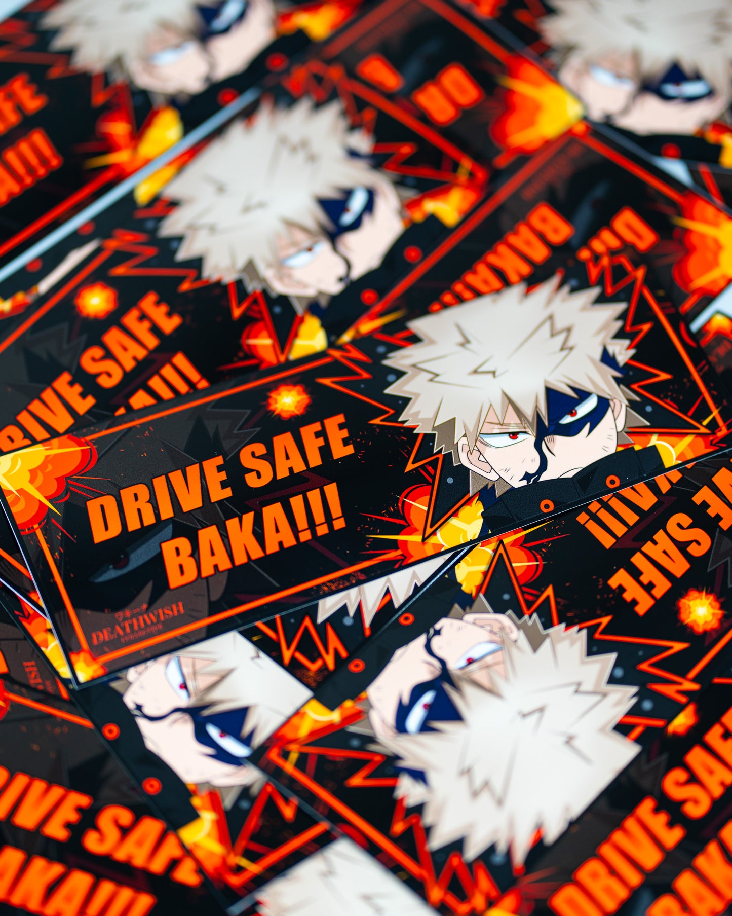 Bakugo "Drive Safe Baka!" Slap