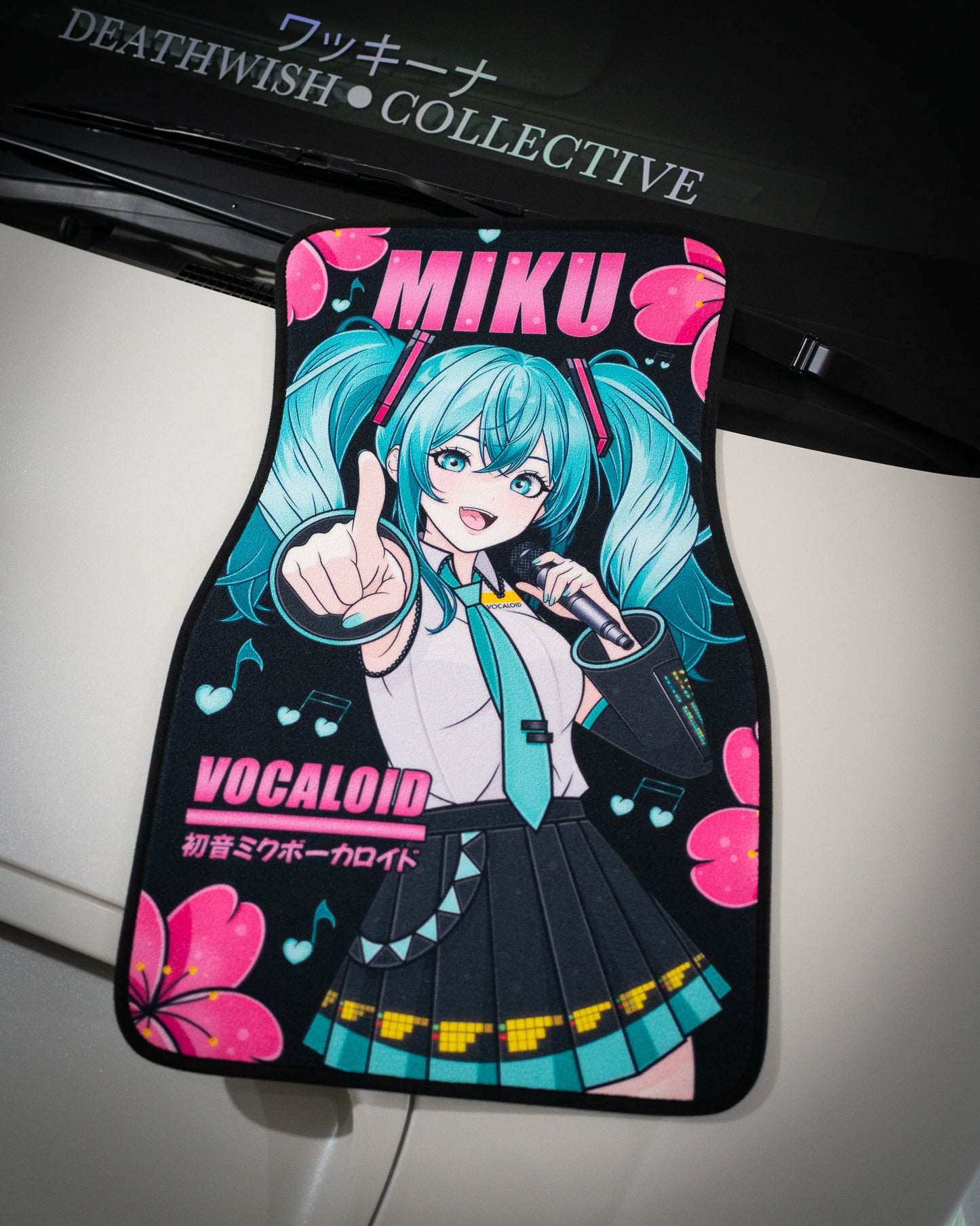 Miku Hatsune Car Mats