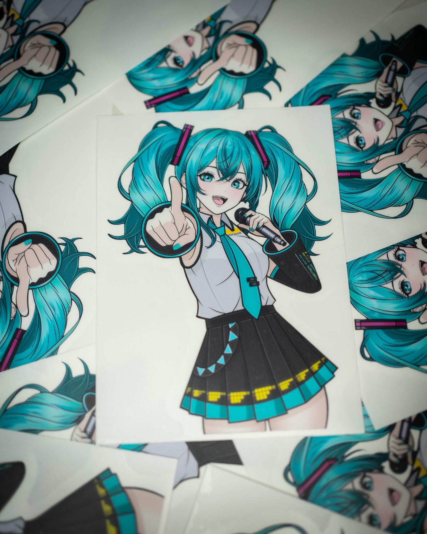 Miku Hatsune Body Sticker