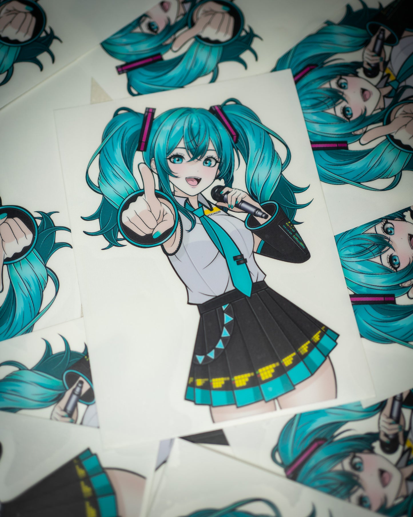 Miku Hatsune Body Sticker