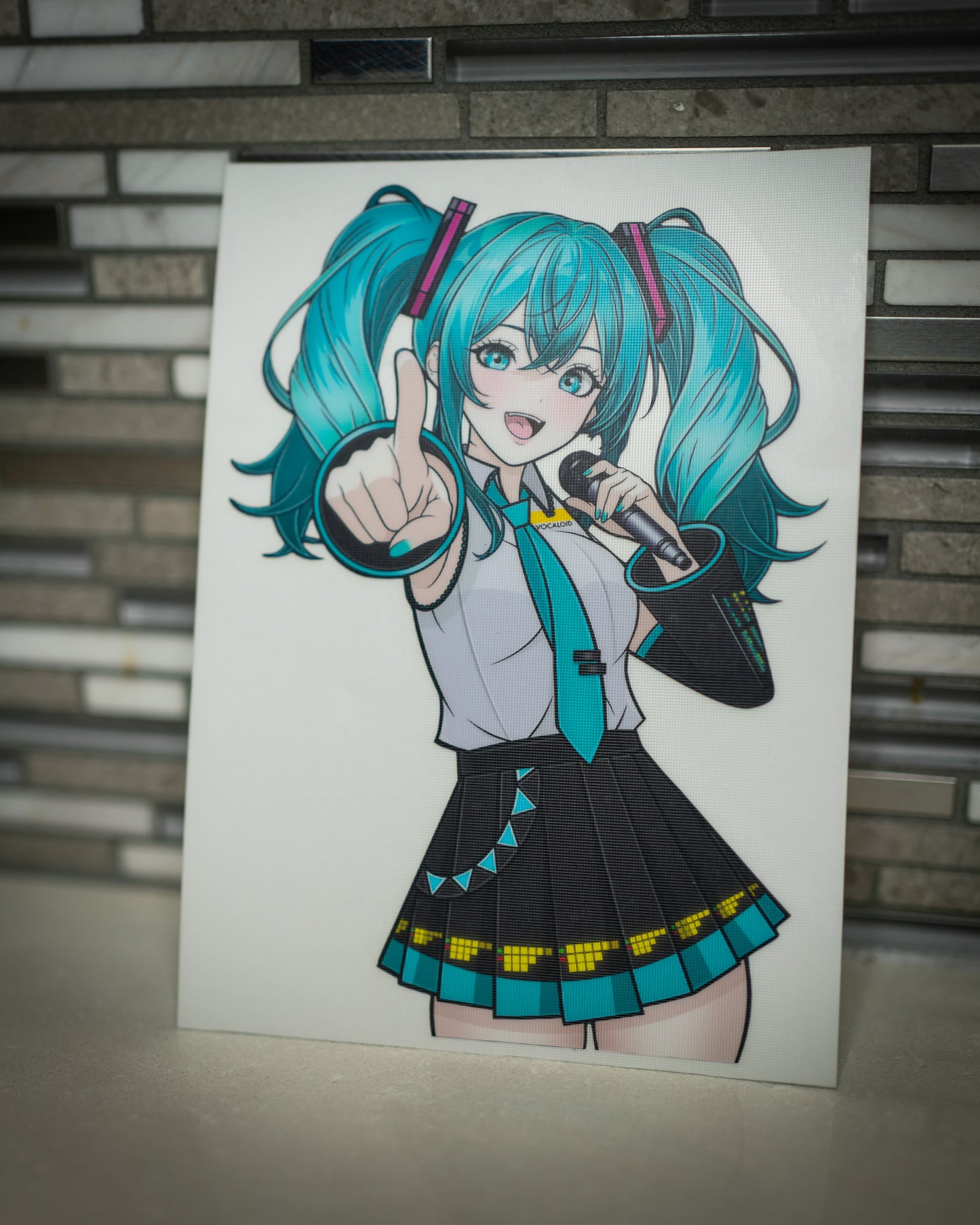 Miku Hatsune Body Sticker