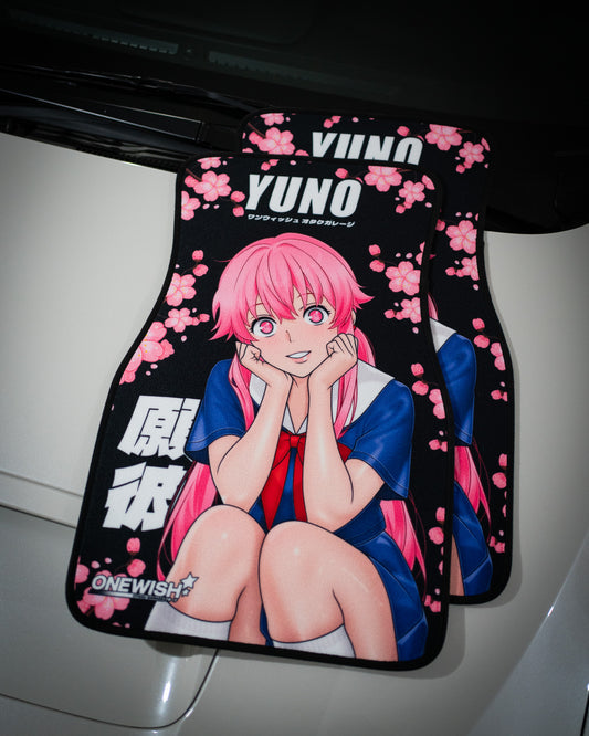 Yuno Gasai Car Mats