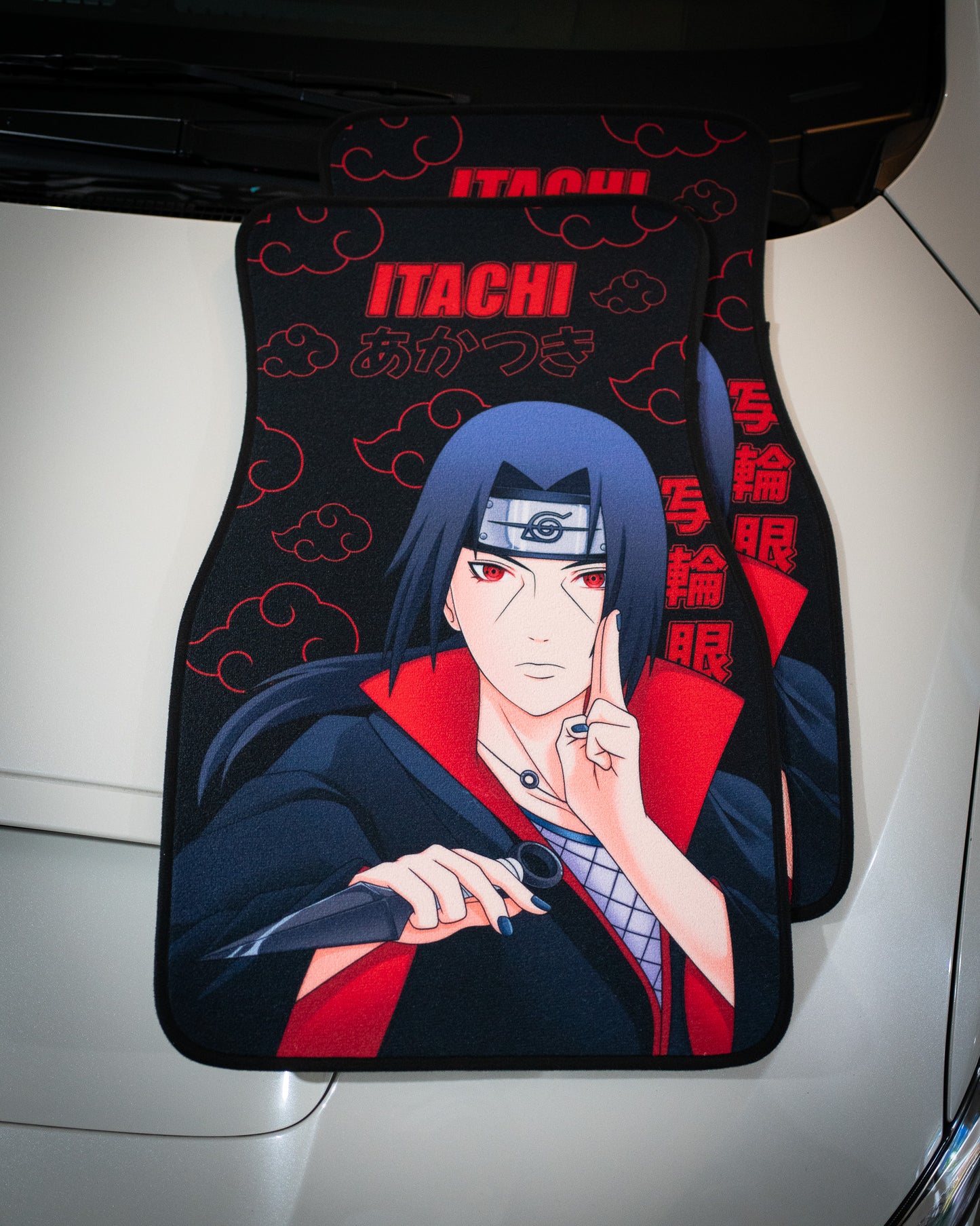 Itachi Akatsuki Cloud Car Mats