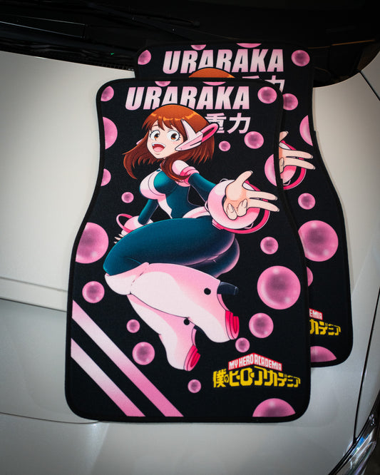 Uraraka Chan Car Mats