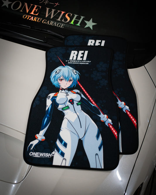 Rei Ayanami Car Mats