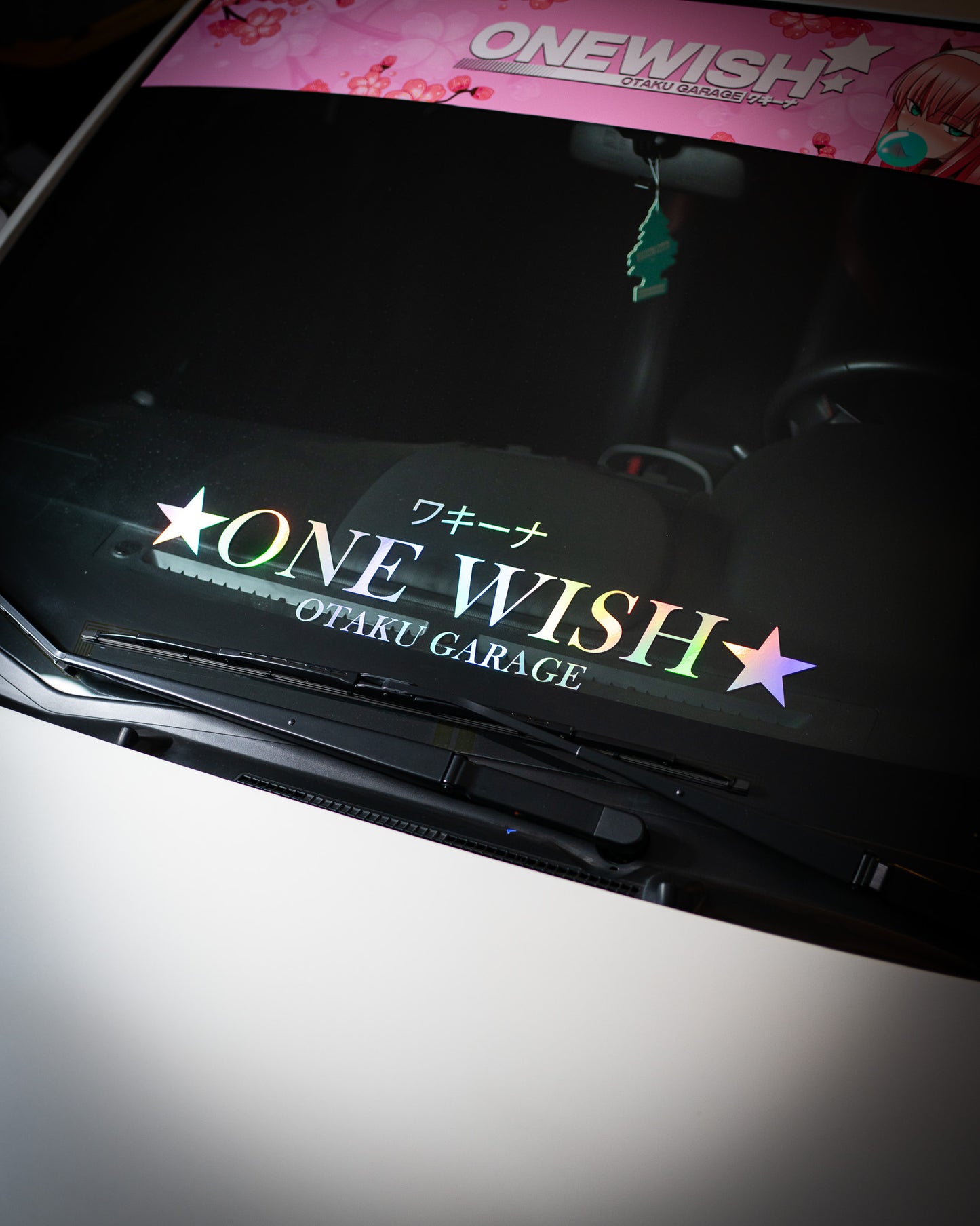 Holographic Front Lower Decal