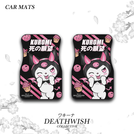 Kuromi "Treats" Car Mats