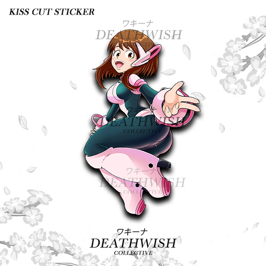 Uraraka Chan Full Body Sticker