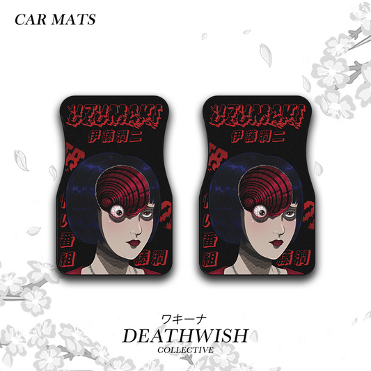 Uzumaki Junji Ito Car Mats