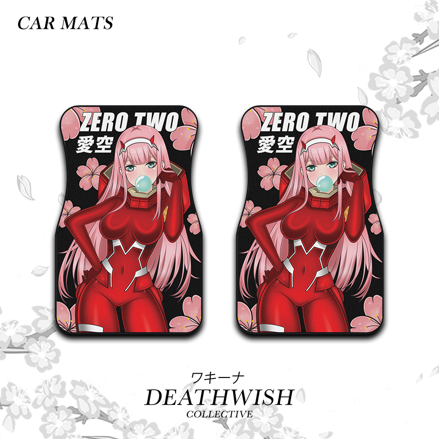 Zero Two "Battle Suit" Car Mats