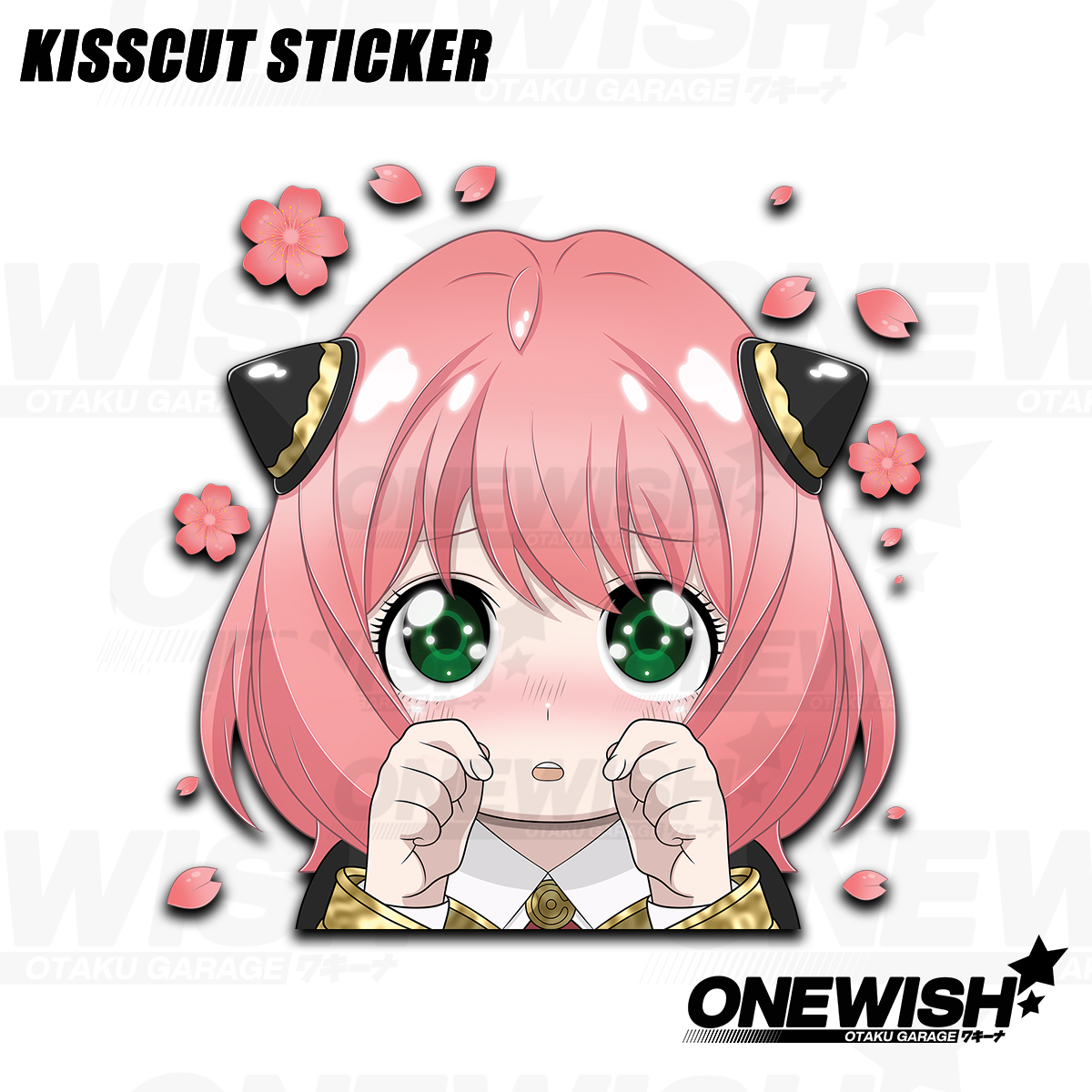Anya Forger Sticker (Cherry Blossom Edition)