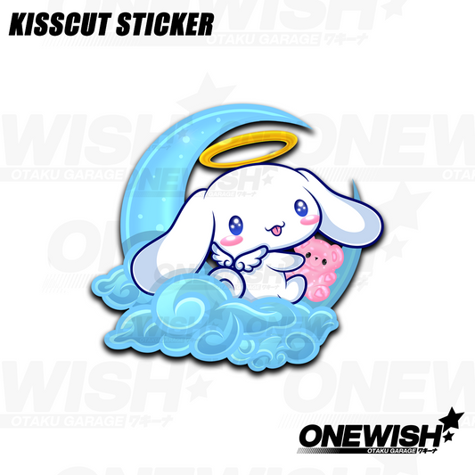Cinnamoroll Moon Sticker