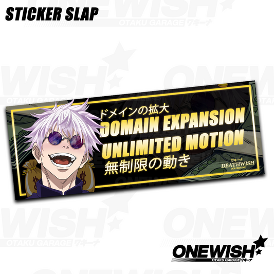 Gojo Satoru "Unlimted Motion $" Slap