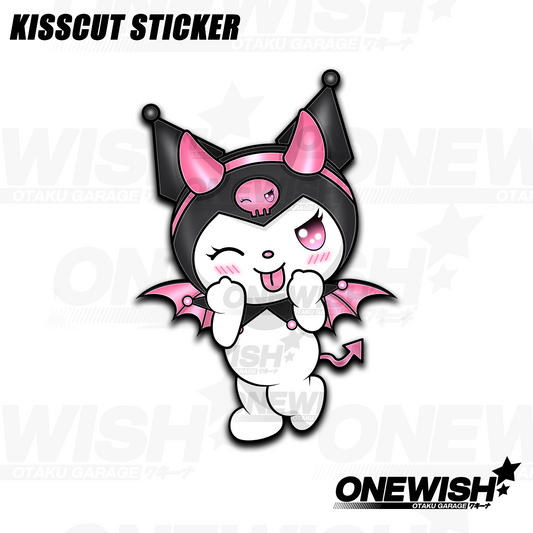 Kuromi Pink Treat Sticker