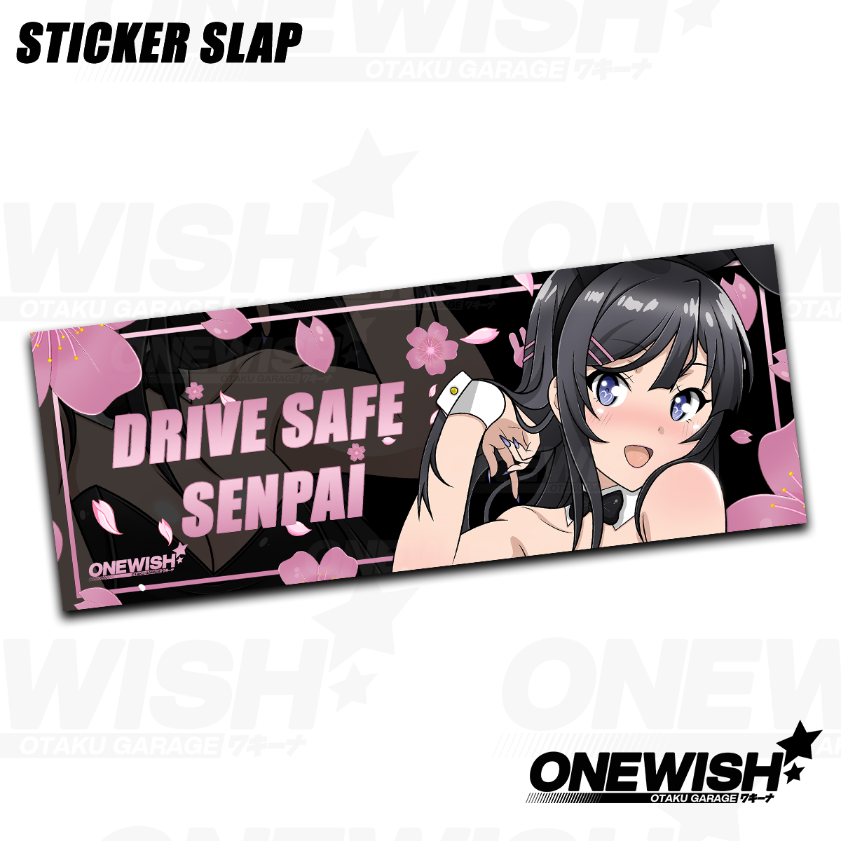 Mai Sakurajima "Drive Safe" Slap