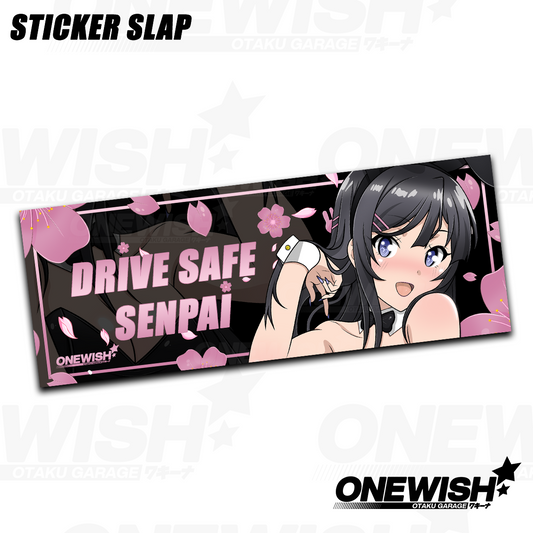 Mai Sakurajima "Drive Safe" Slap