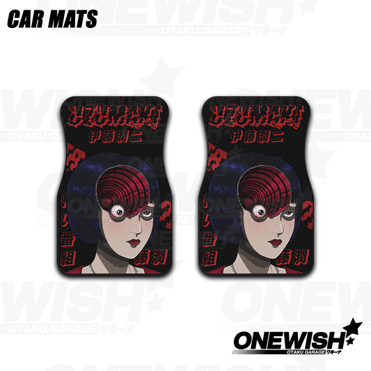 Uzumaki Junji Ito Car Mats