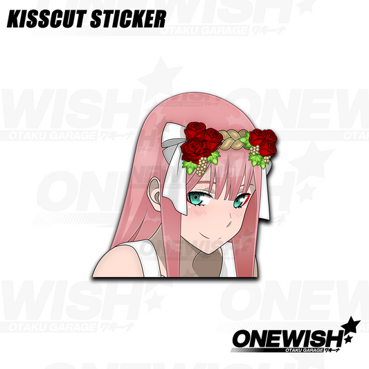 Zero Two Flower Peeker