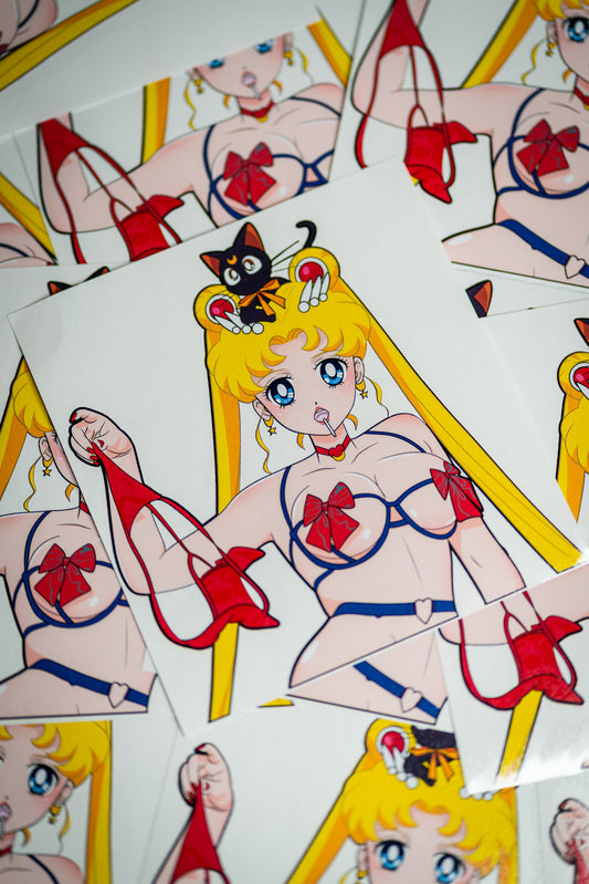 Sailor Moon Sticker (Ecchi)