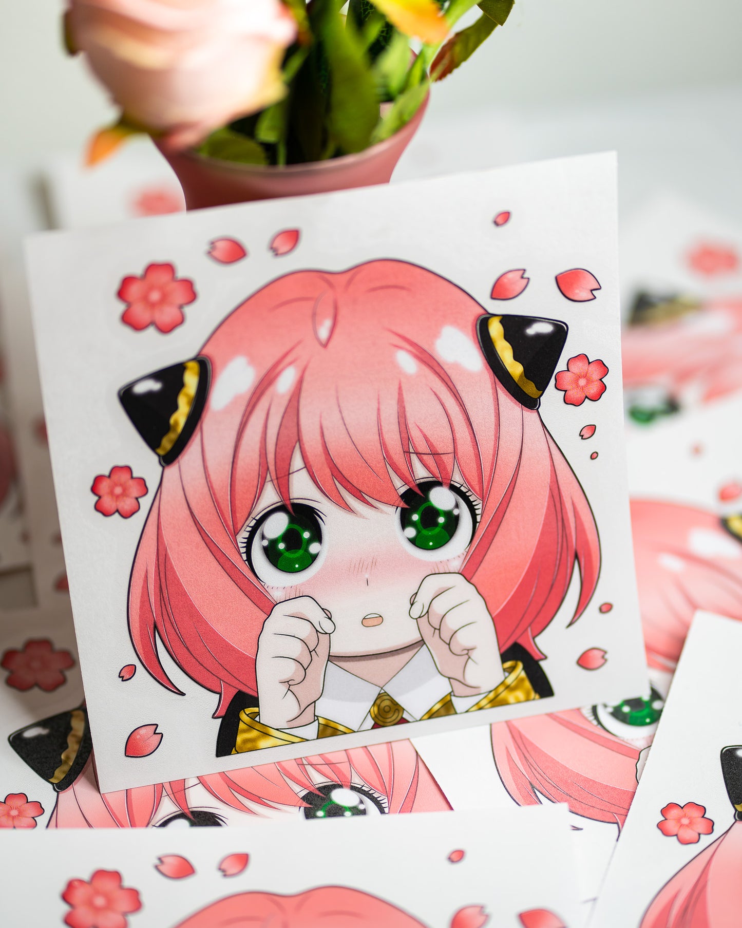 Anya Forger Sticker (Cherry Blossom Edition)