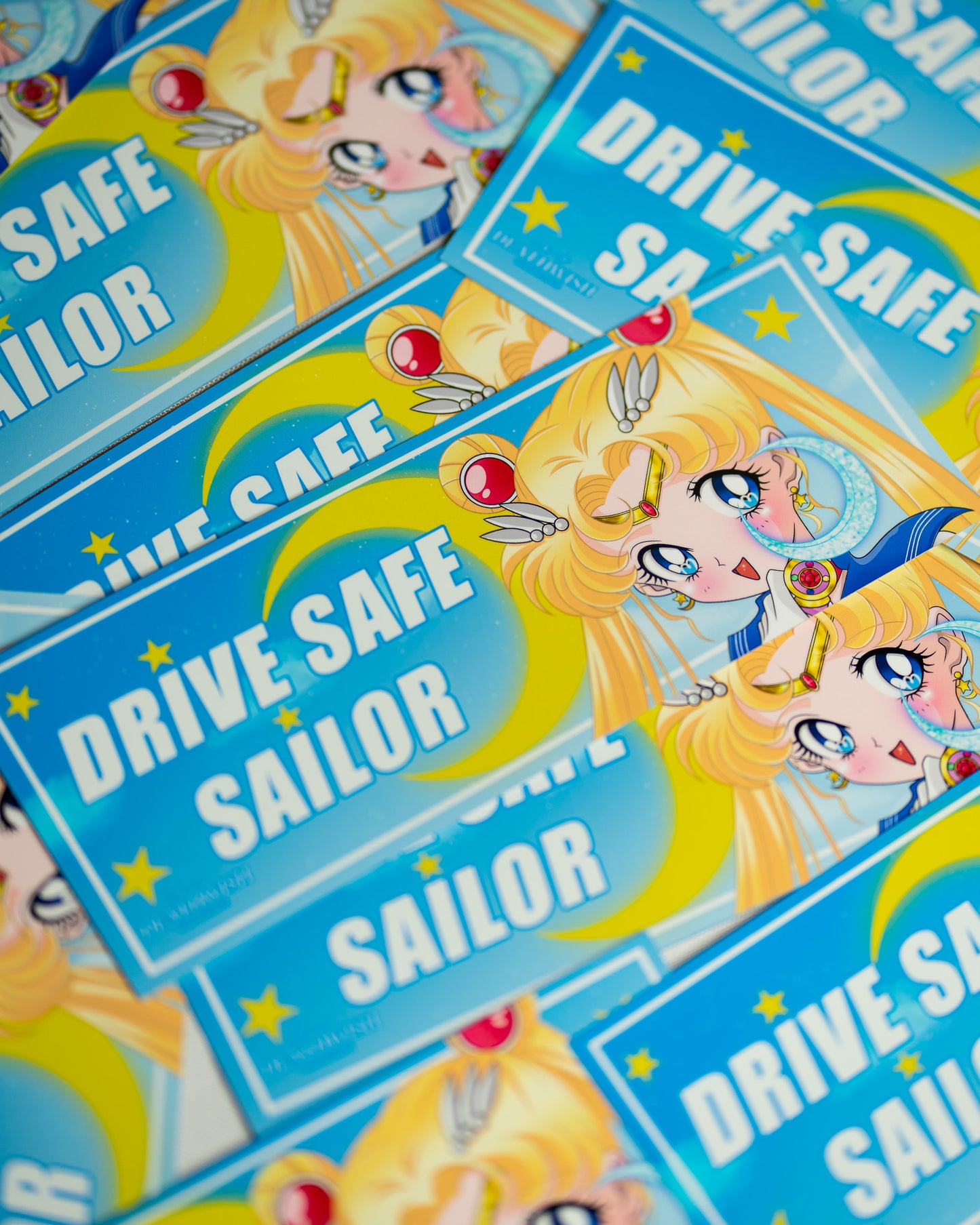 Sailor Moon "Drive Safe" Slap