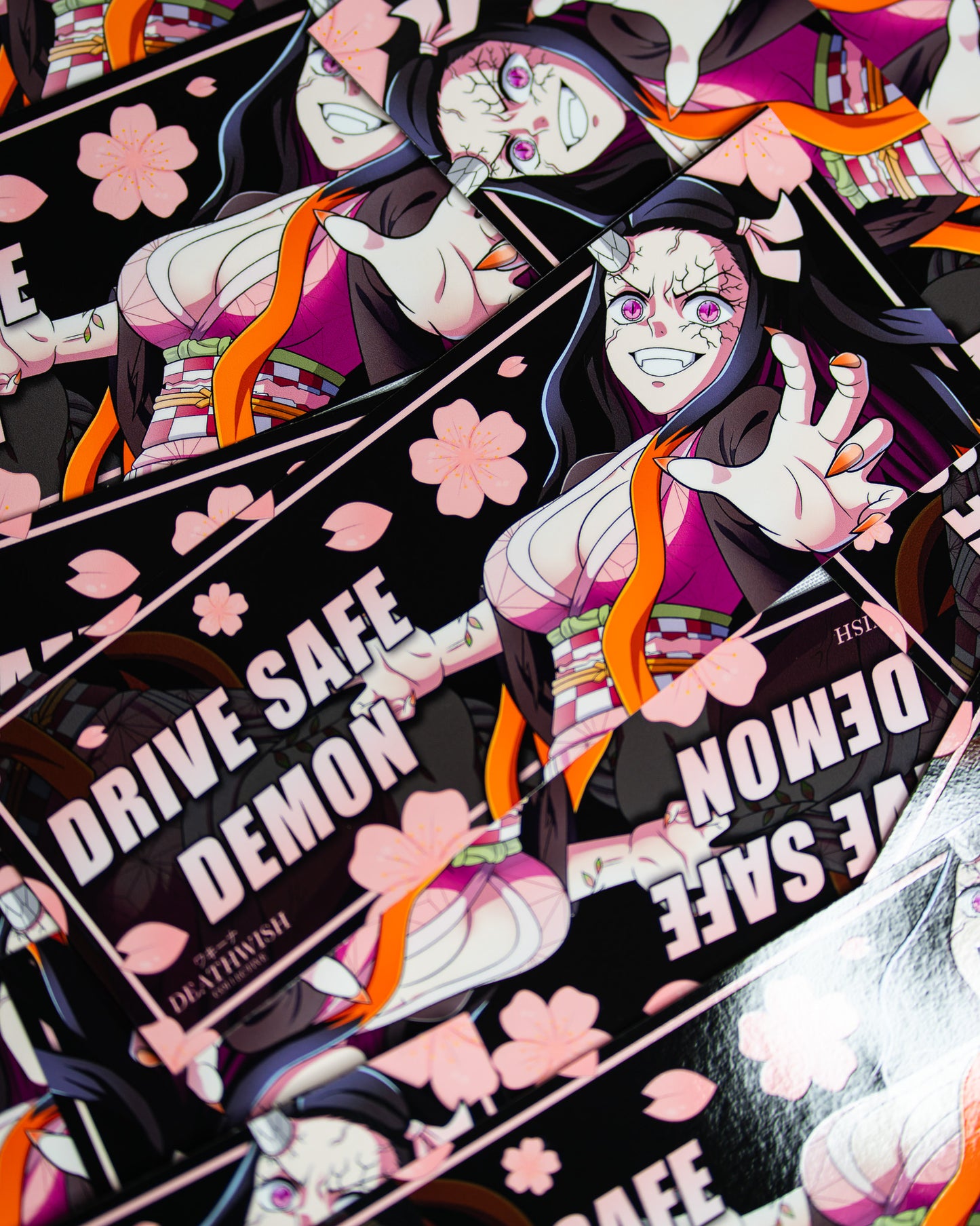 Nezuko Demon "Drive Safe" Slap